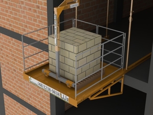 Foto - Plataforma Recebimento Materiais Andar