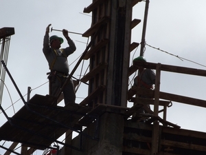 Foto - Projeto Arte no Canteiro de obras da MRF Engenharia em MS