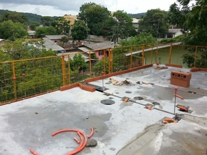 Foto - Proteção de Obra NR18