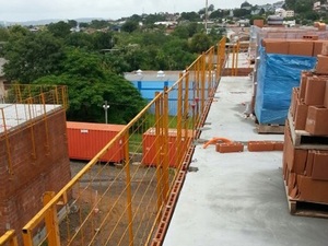 Foto - Proteção Periférica para Obras