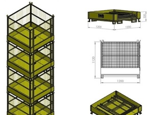 Foto - Rack Aramado Desmontavel