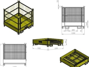 Foto - Rack Aramado Dobravel
