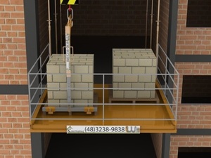 Foto - Rampas de Descarga com Gruas