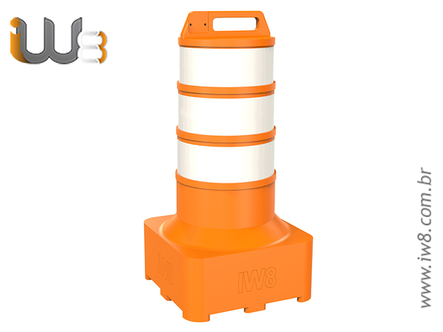 Foto - Super Cone Barril Sinalizador de Tráfego