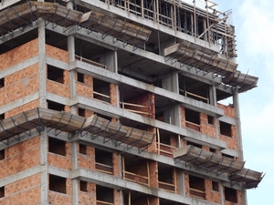Foto - Suporte contra Quedas de Altura em Obras