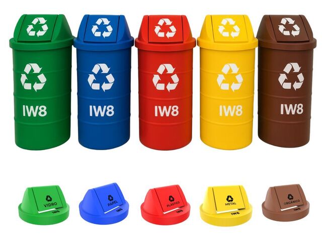 Foto - Tampa Basculante para Tambores de 200 Litros