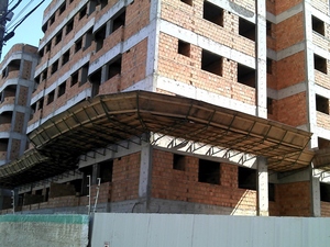 Foto - Treliças de Proteção Primária