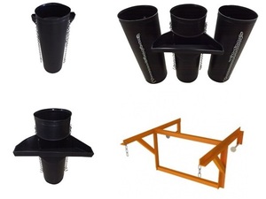 Foto - Tubo Condutor de Entulho