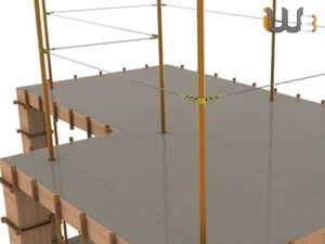 Foto - Varal de Segurança Conforme a NR18