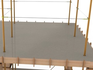 Foto - Varal de Segurança Construção Civil