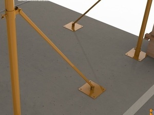 Foto - Varal Segurança Proteção Obras