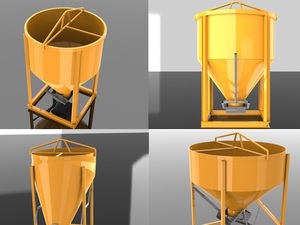 Foto - Venda de Caçamba para Concreto