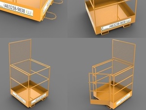 Foto - Venda de Cesto para Empilhadeira