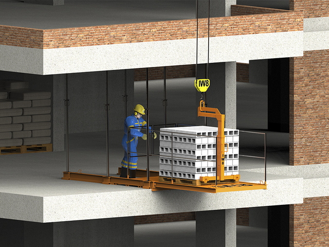 Acessório de Gruas Carga Descarga Obra