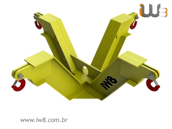 Foto do produto - Viga Big Bag Elevada Simples 2000kg