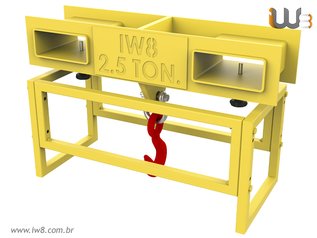 Foto do produto - Gancho para Empilhadeira Duplo 2.500kg