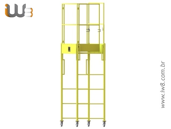 Andaime Modular Estreito com Regulagens de Altura