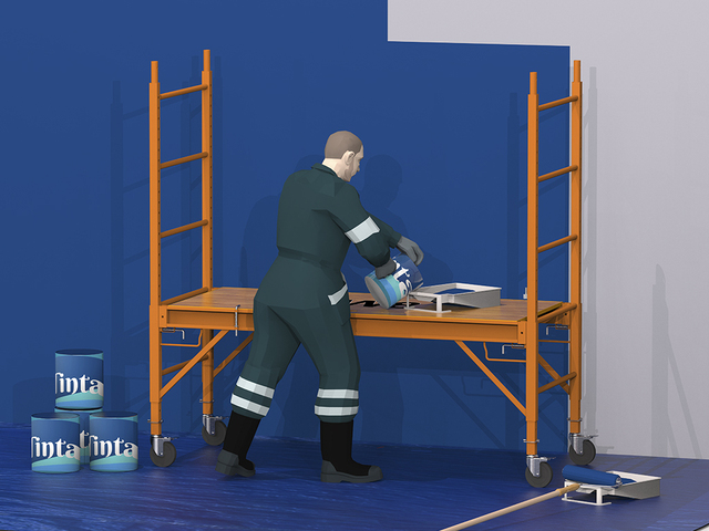 Andaime para Pintura Interna Móvel