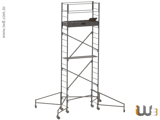 Foto do produto - Andaime Industrial Galvanizado 6m