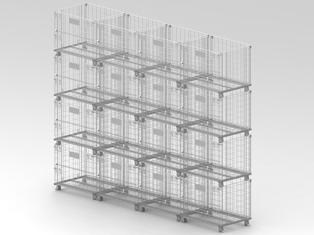 Armazenamento Logística E-commerce Gaiola
