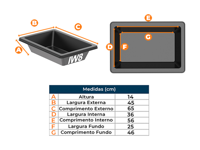 Bacia de Contenção Norma 20 Litros