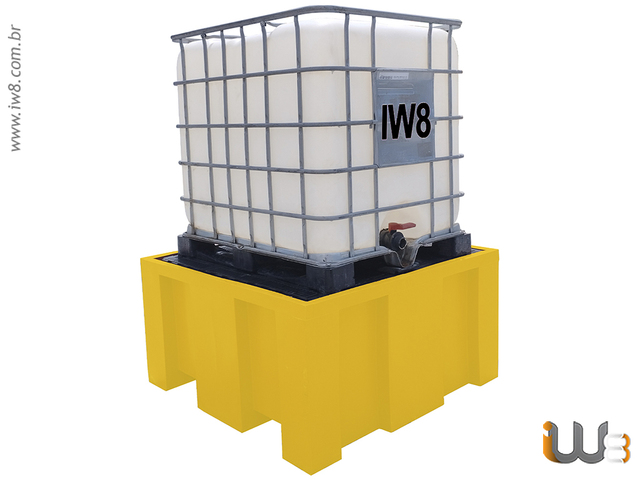 Foto do produto - Pallet de Contenção 1000 Litros para Container IBC