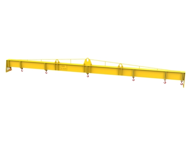 Balancim 10 Metros 10m 6ton 7 Gancho