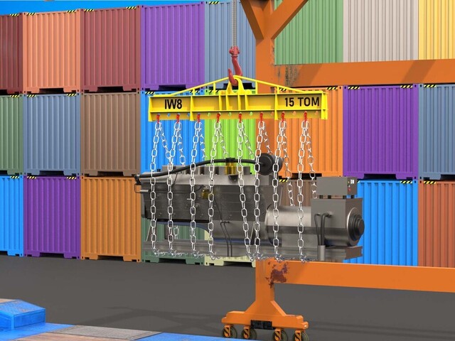 Balancim Içamento de Carga 15ton 2,5m 16 Olhal