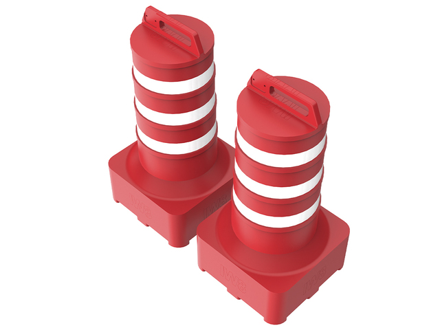 Balizador Canalizador de Fluxo Cilindro