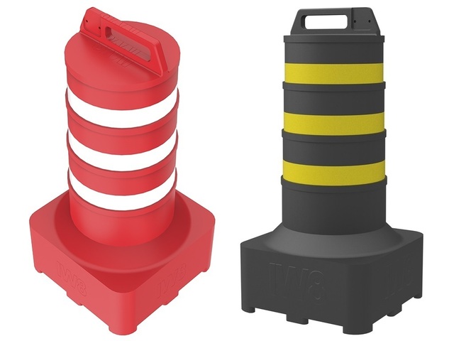 Balizador de Tráfego Cilindro Canalizador