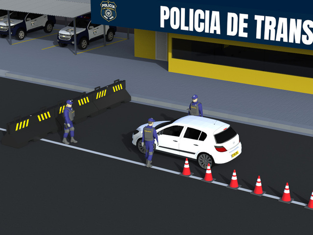 Balizador de Trânsito New Jersey