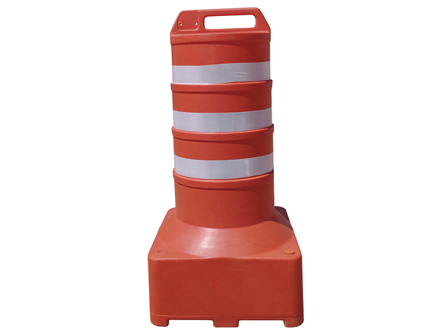 Balizador Móvel Refletivo Laranja Cilindro