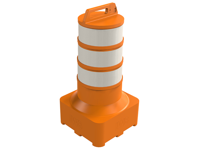 balizador móvel refletivo laranja IW8