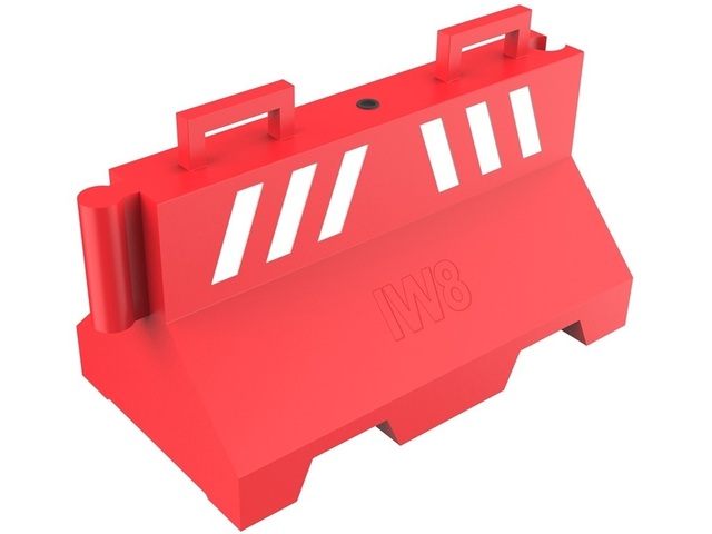 Balizador Móvel Trânsito Sinalização Tráfego Viário