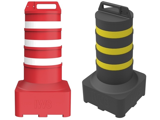 Balizadores de Trânsito Cilindro Canalizador