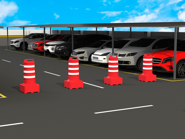 Barreira de Contenção Rodovia Cilindro