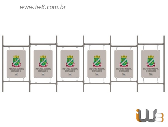 Barreira de Ferro para Calçadas