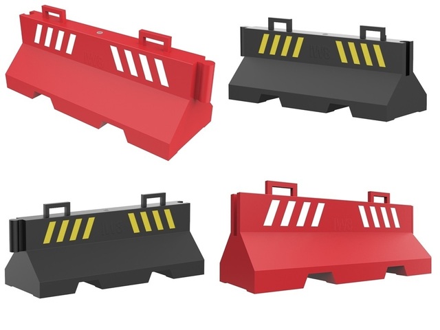 Barreira New Jersey Dupla Plástico