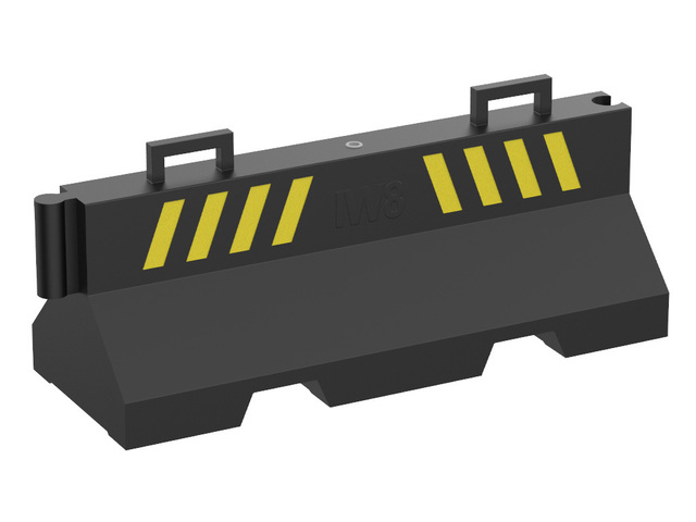 Barreira New Jersey Plástico Sinalização