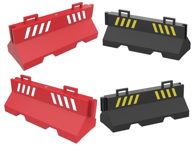 Barreira New Jersey Simples Plástico