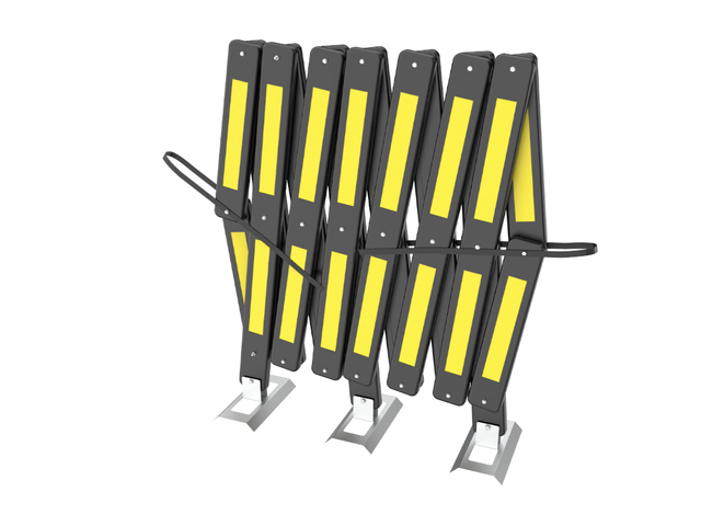 Barreira Sinalizadora Sanfonada para Isolamento