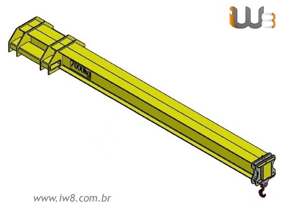 Braço Alongador para Empilhadeira