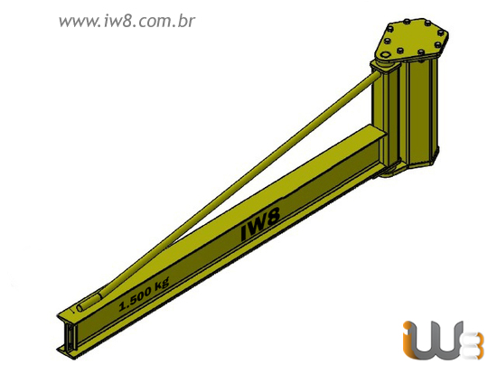 Braço Giratório para Talhas