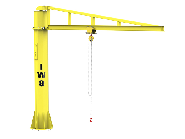 Braço Giratório Usado 1000kg Giro 360 Lança 4,5m