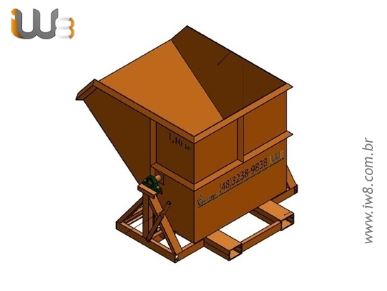 Caçamba Basculante para Cavaco