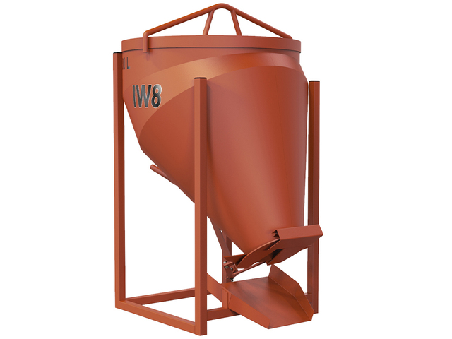 Caçamba de Grua 400l lateral