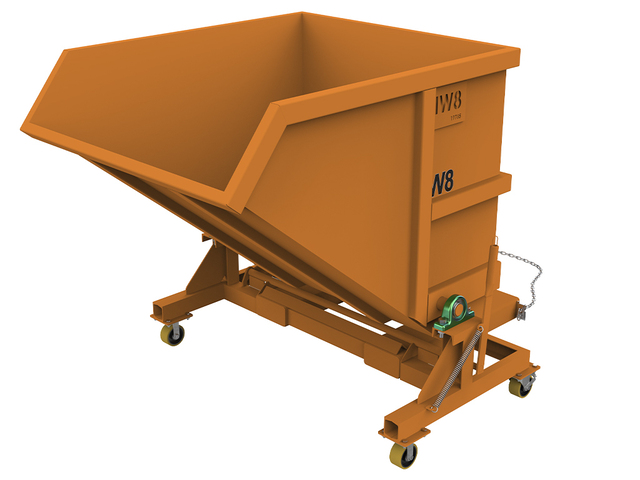 Caçamba para Empilhadeira com Rodas 1300kg