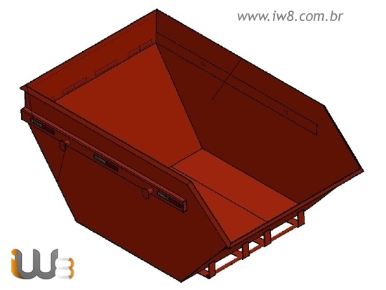 Caçamba para Entulho Estacionária
