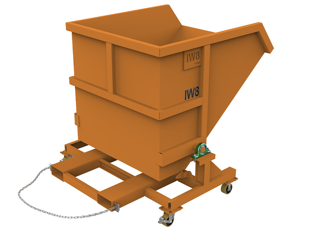 Caçambas para Empilhadeiras com Rodas 1300kg