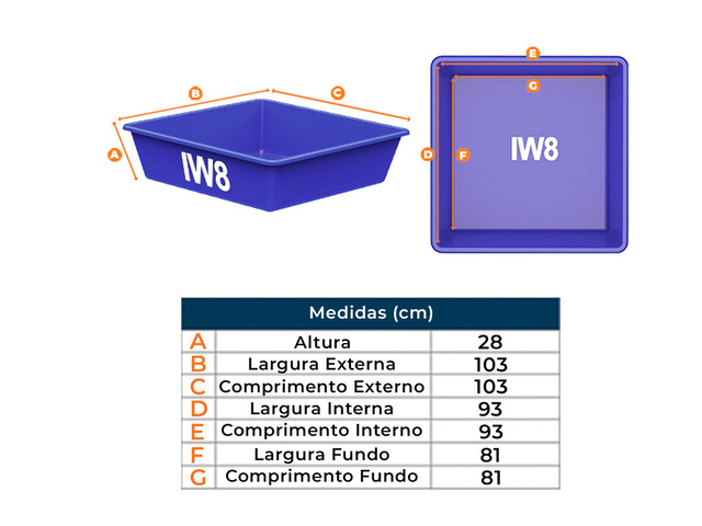 Caixa de Massa 200 Litros